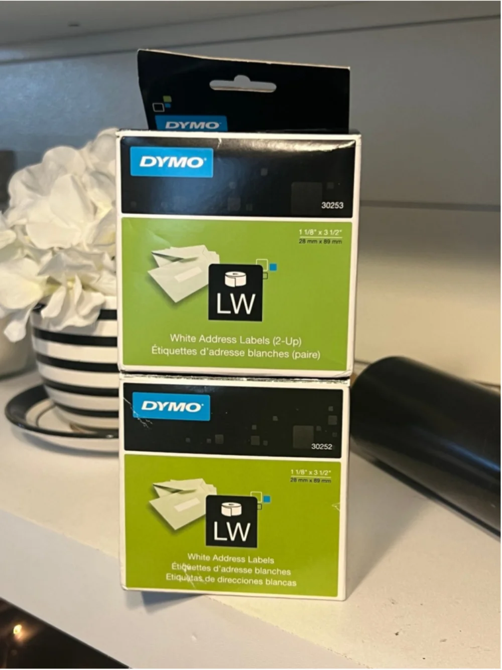 New DYMO LabelWriter White Address Labels 3 Boxes
